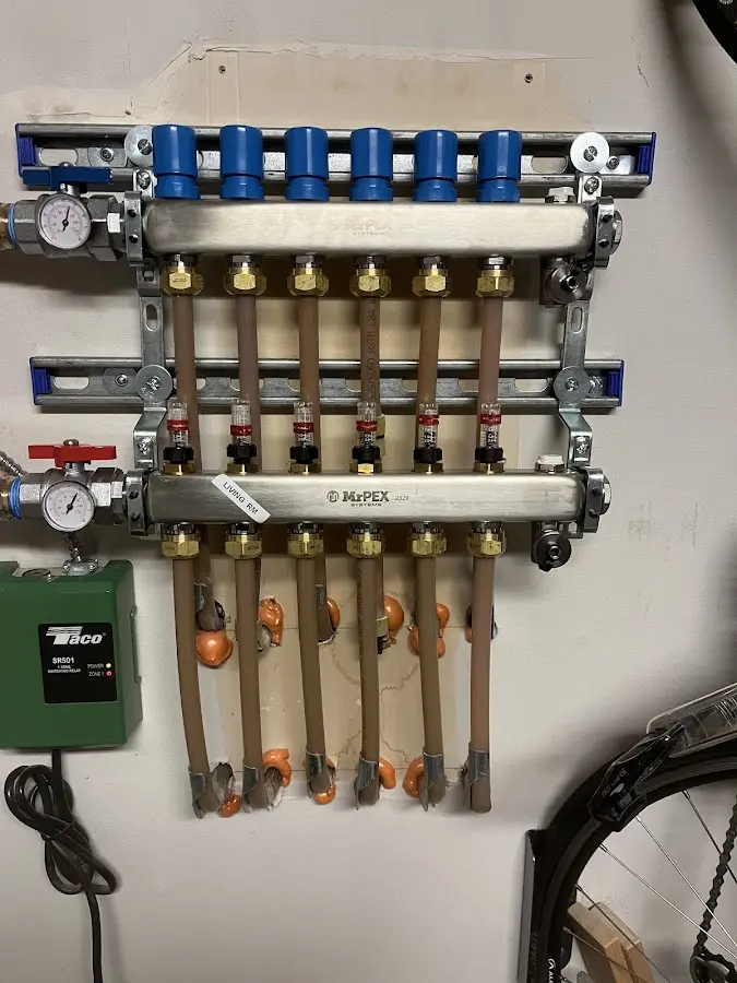 Plumber performing Leak Detection at a residential property in Riverbank